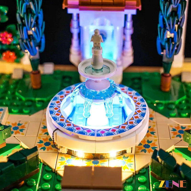 Light Kit for LEGO Fountain Garden #10359 – ZENE