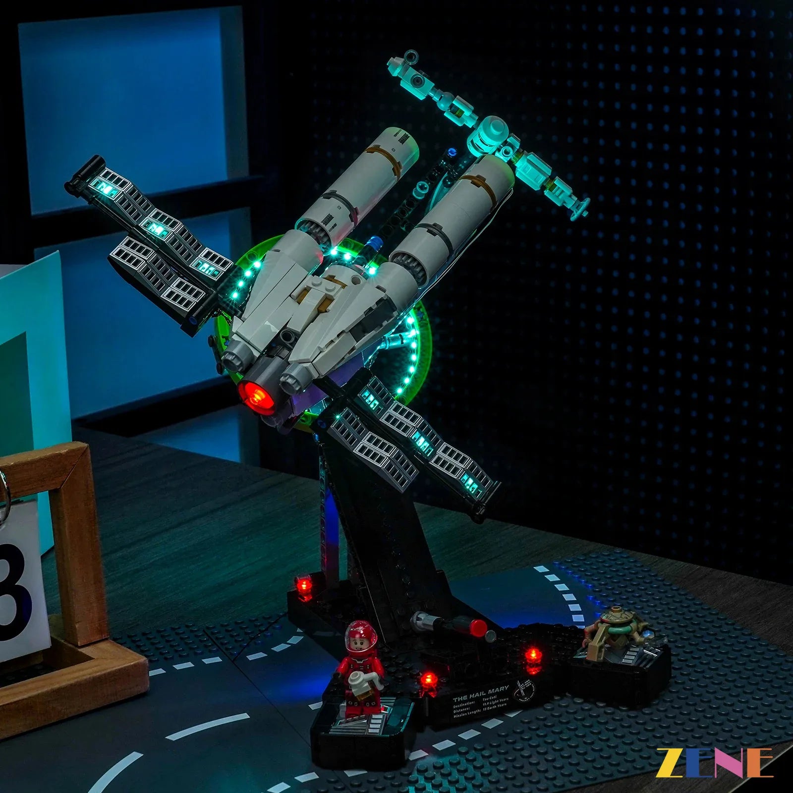 zene bricks Light Kit for Project Hail Mary #11389