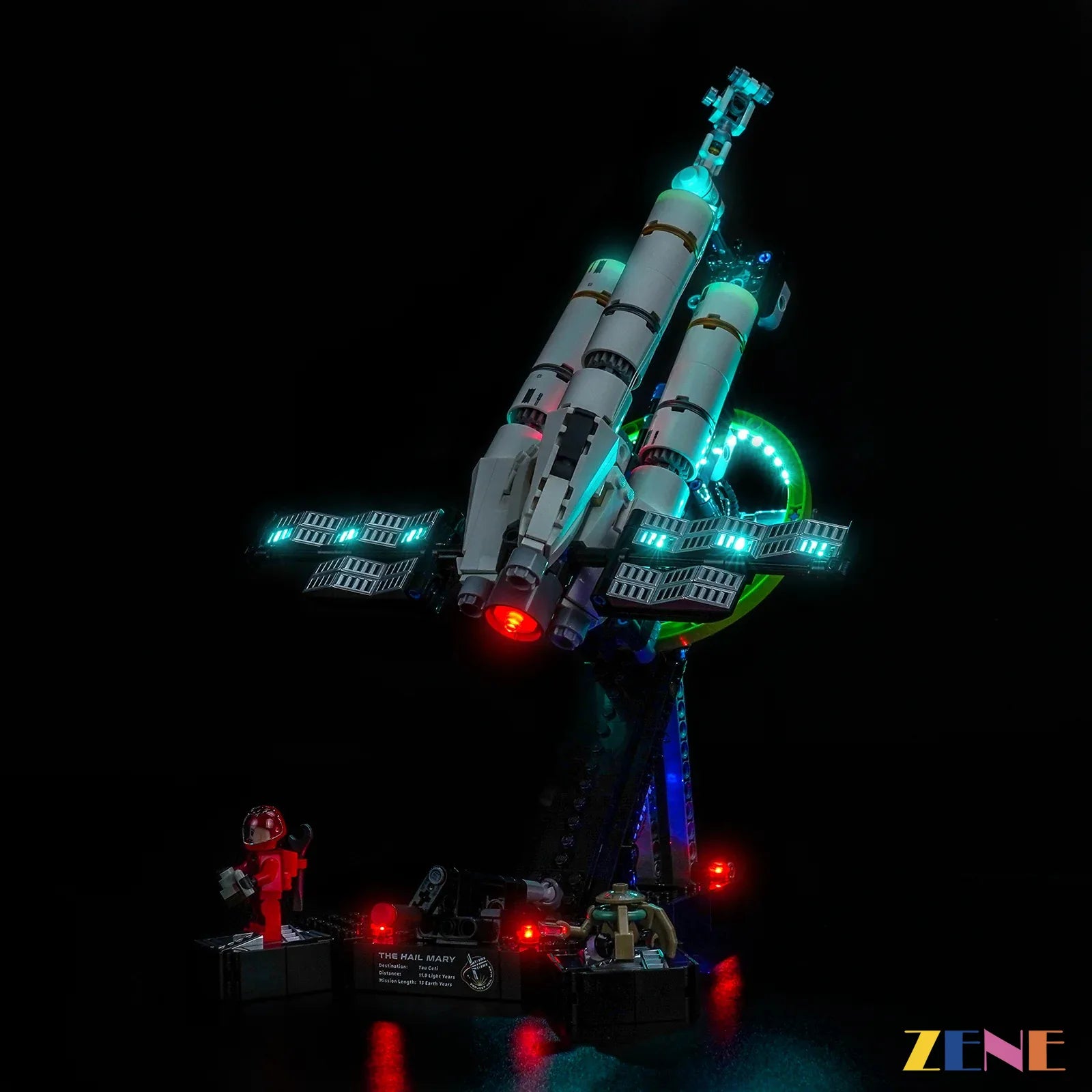 zene bricks Light Kit for Project Hail Mary #11389