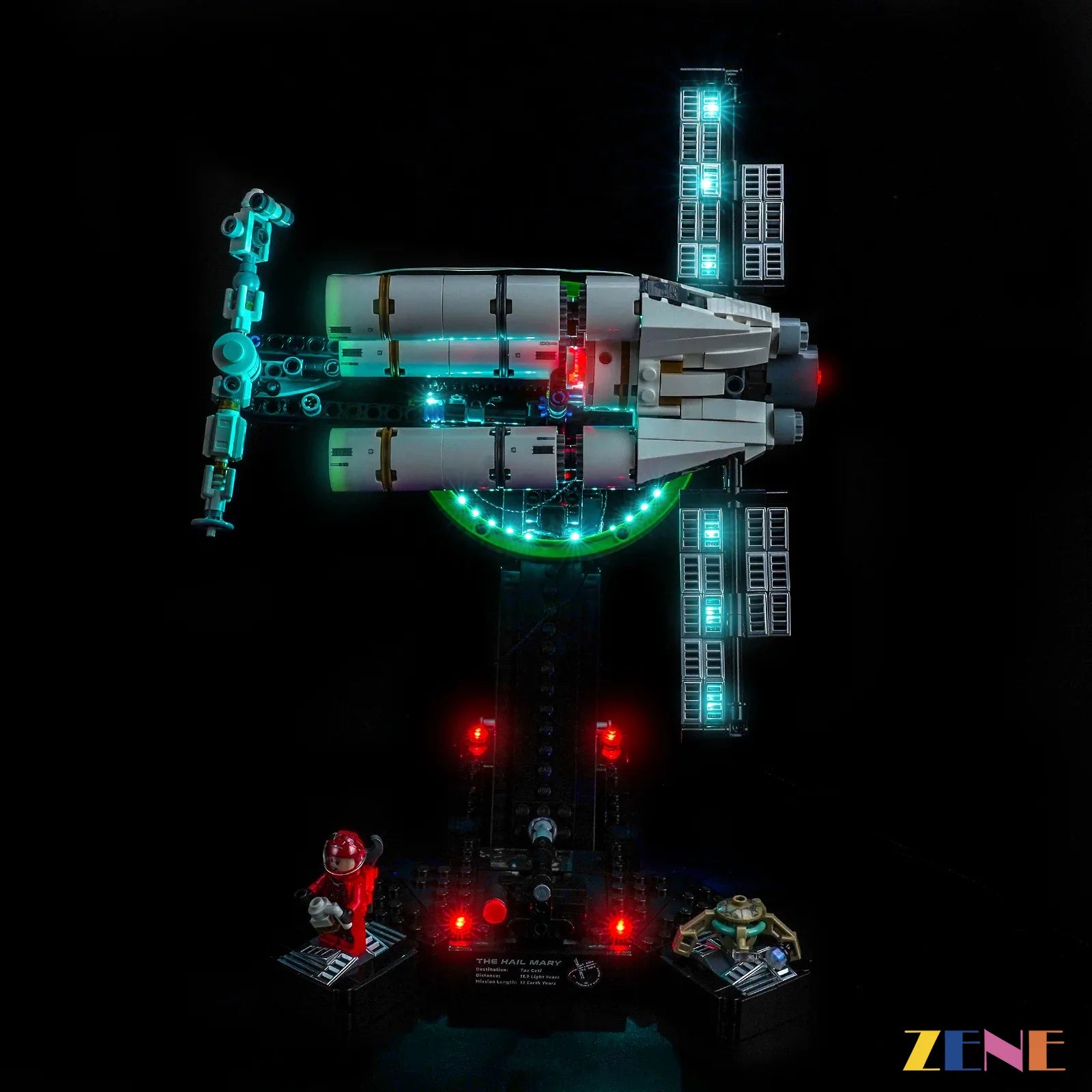 zene bricks Light Kit for Project Hail Mary #11389