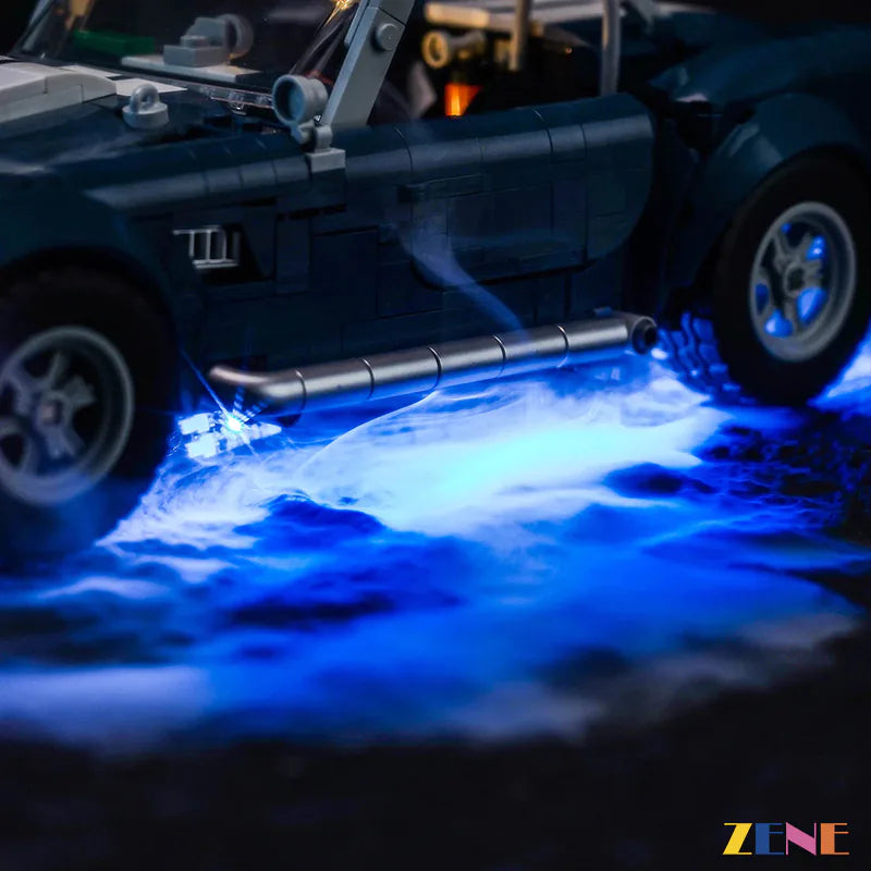 zene bricks Light Kit for LEGO Shelby Cobra 427 S/C #10357
