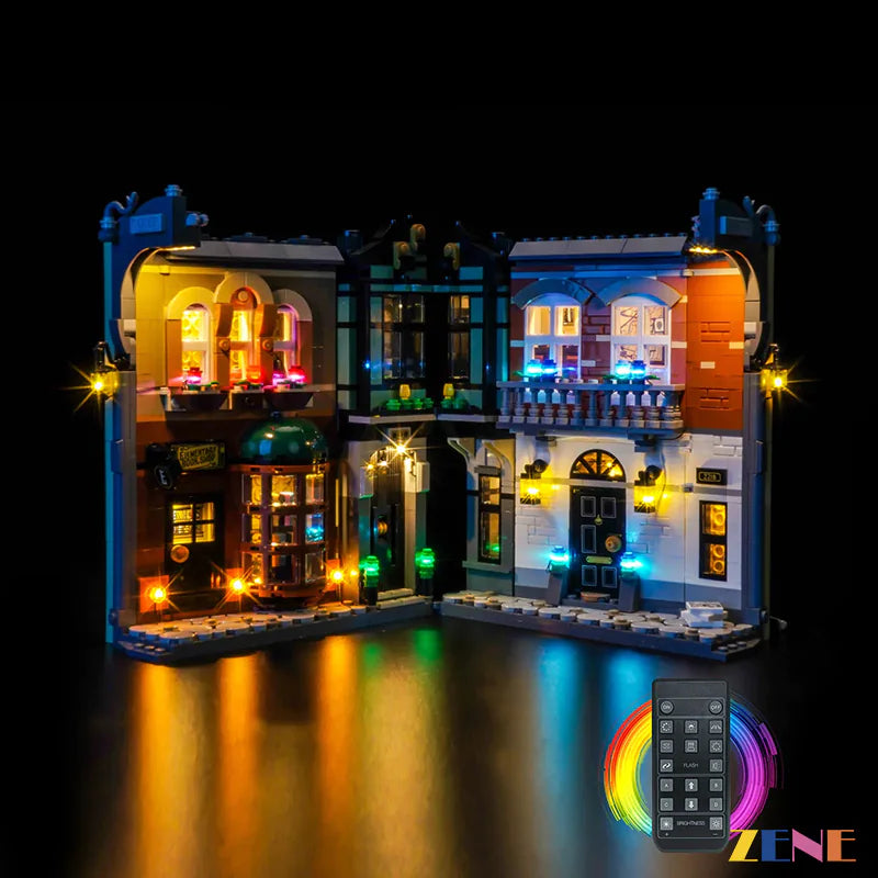 zene bricks Light Kit for LEGO Sherlock Holmes: Book Nook #10351