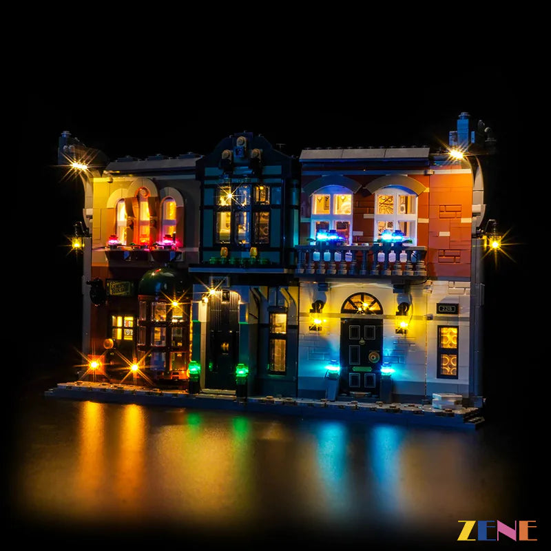 zene bricks Light Kit for LEGO Sherlock Holmes: Book Nook #10351