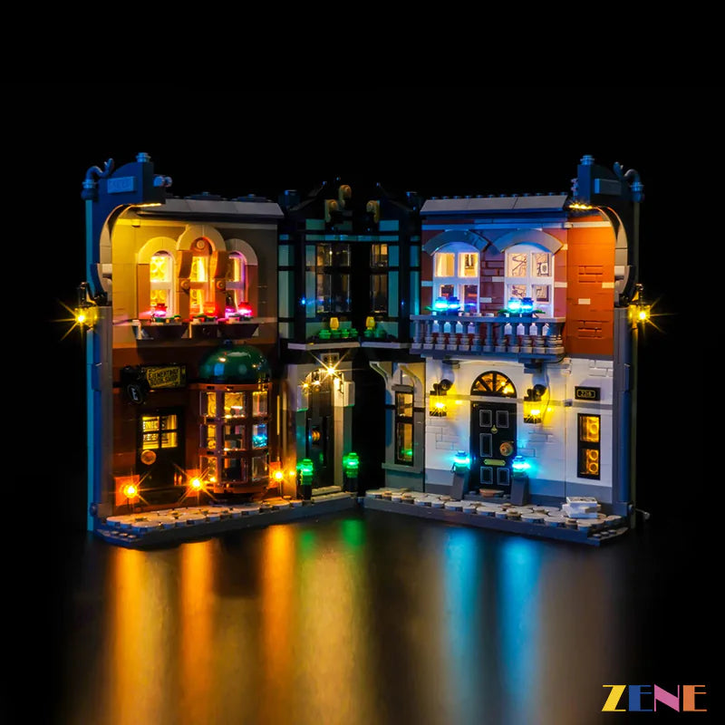 zene bricks Light Kit for LEGO Sherlock Holmes: Book Nook #10351