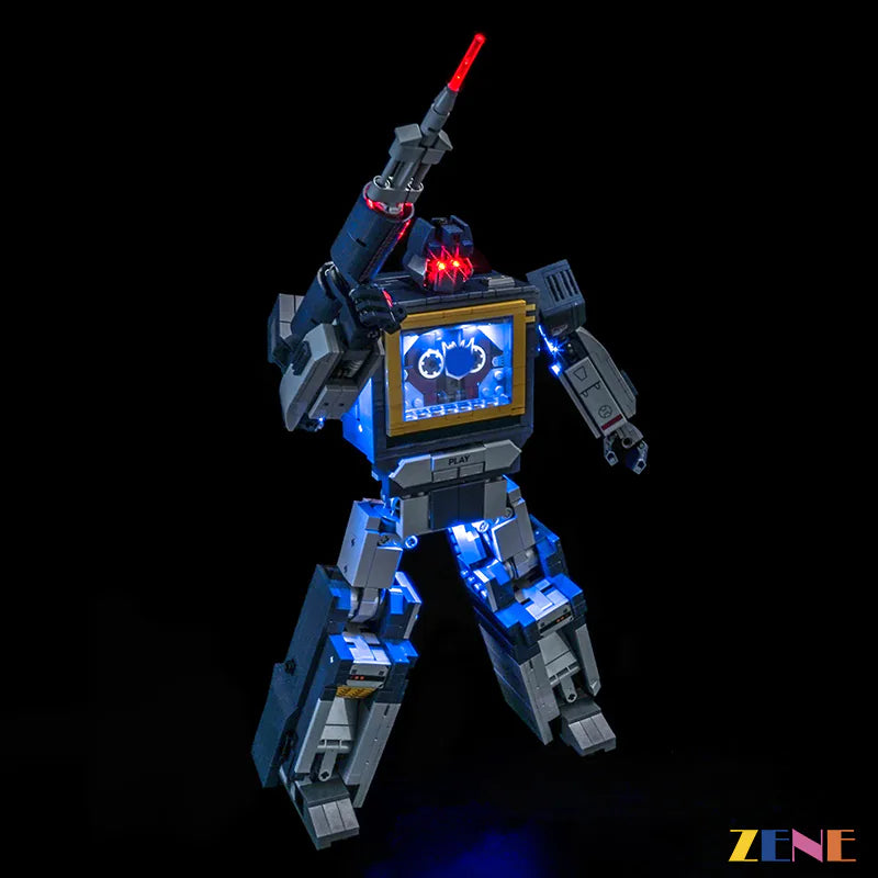 zene bricks LEGO Transformers Soundwave Light Kit for #10358