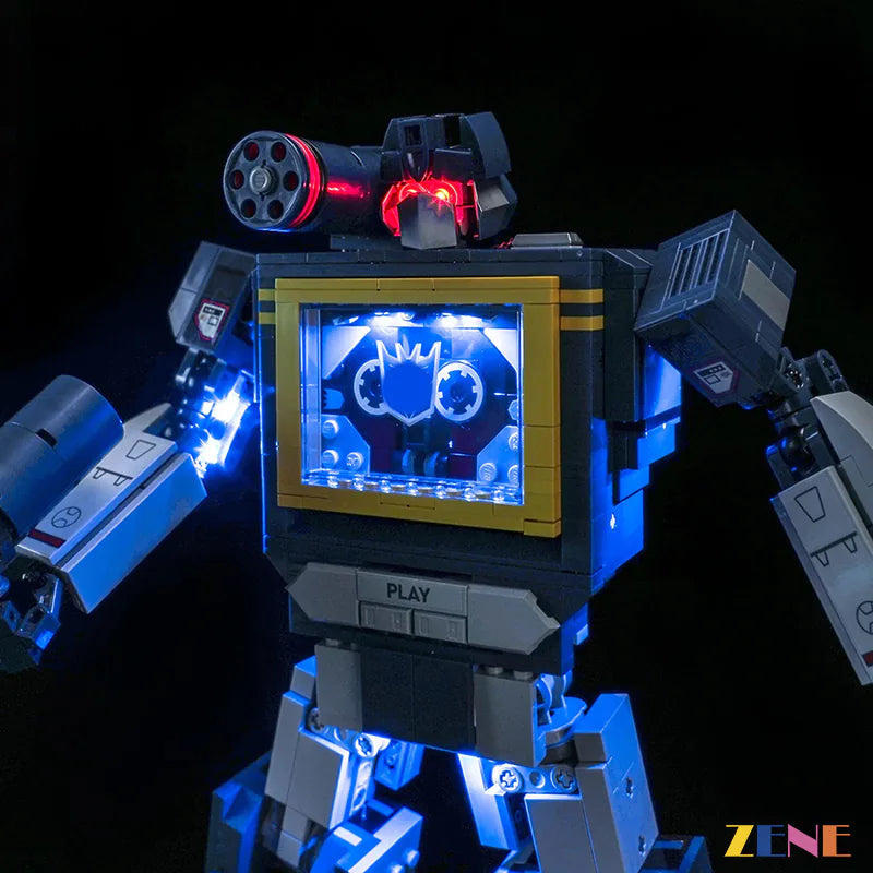 zene bricks LEGO Transformers Soundwave Light Kit for #10358