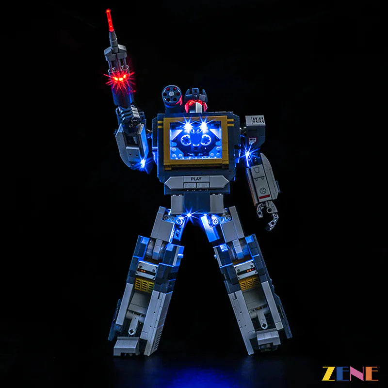 zene bricks LEGO Transformers Soundwave Light Kit for #10358