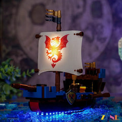 ZENE Bricks Light Kit for LEGO Sea Serpent #40912