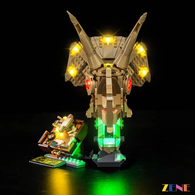 【tete】 Light Kit for LEGO Dinosaur Fossils T-rex Skull #76964 – ZENE