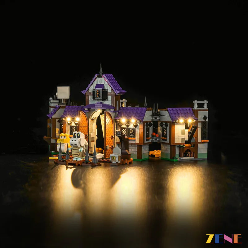 zene bricks Light Kit for LEGO King Boo Haunted Mansion #71436