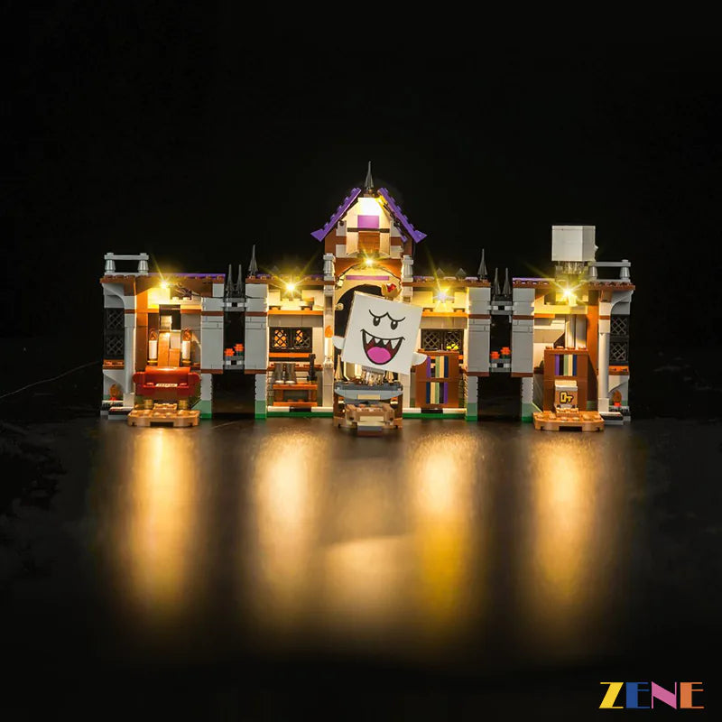 zene bricks Light Kit for LEGO King Boo Haunted Mansion #71436