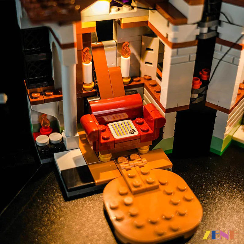 zene bricks Light Kit for LEGO King Boo Haunted Mansion #71436