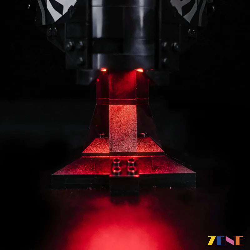 zene bricks Light Kit for LEGO Kylo Ren Helmet #75415