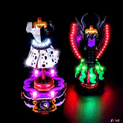 LEGO Maleficent's and Cruella De Vil's Dresses Light Kit for #43262