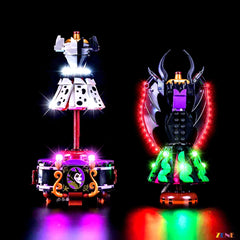 LEGO Maleficent's and Cruella De Vil's Dresses Light Kit for #43262