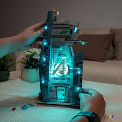 ZENE Bricks Light Kit for LEGO Marvel Avengers: Doomsday New Avengers Tower #76352