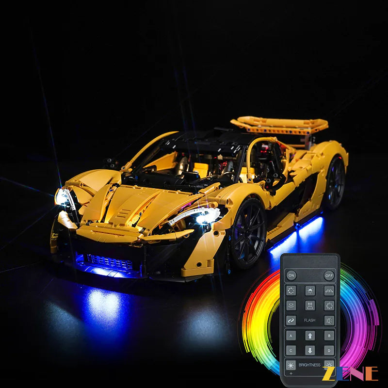 zene bricks Light Kit for LEGO McLaren P1 #42172 Ver.2