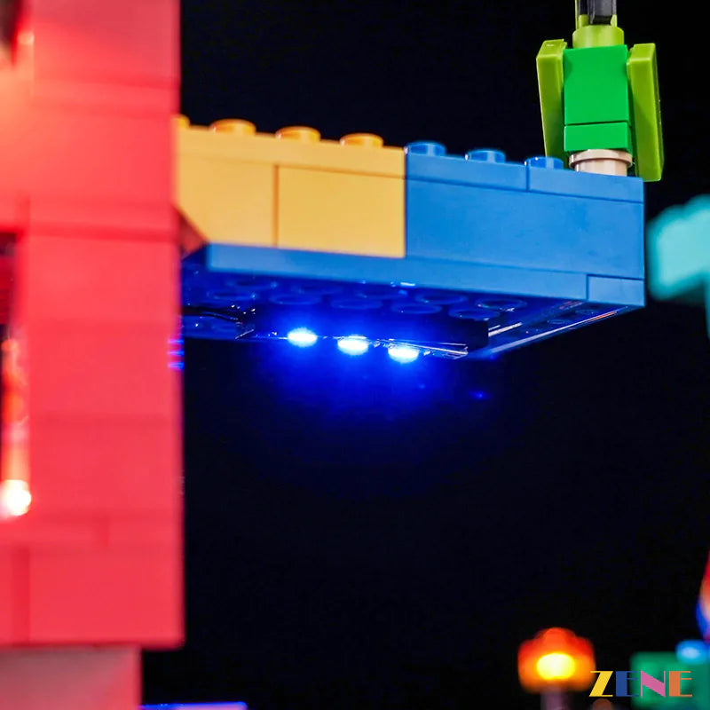 zene bricks Light Kit for LEGO The Parrot Houses #21282
