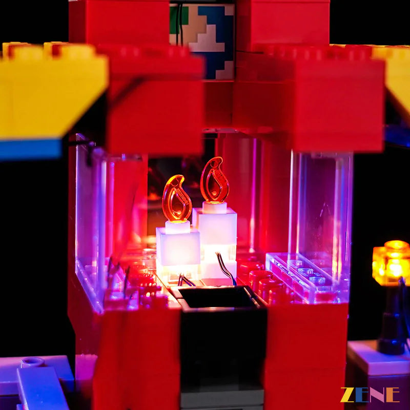 zene bricks Light Kit for LEGO The Parrot Houses #21282