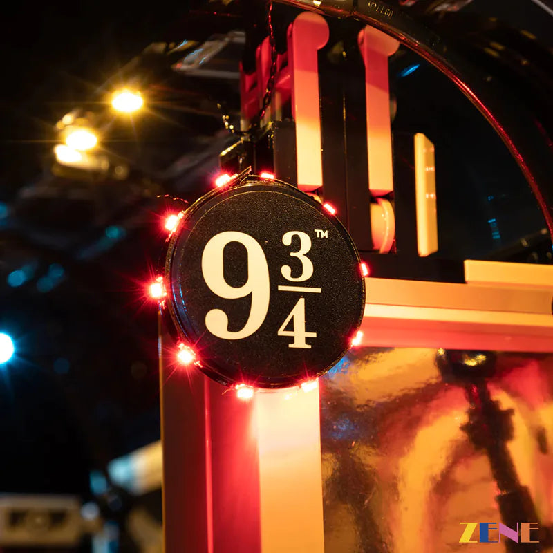 zene bricks Light Kit for LEGO #76450 Hogwarts Express Book Nook