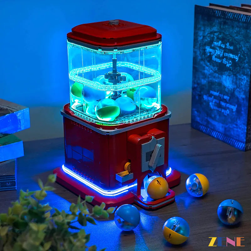 zene bricks Light Kit for LEGO Minifigure Vending Machine #21358 (Multi Color)