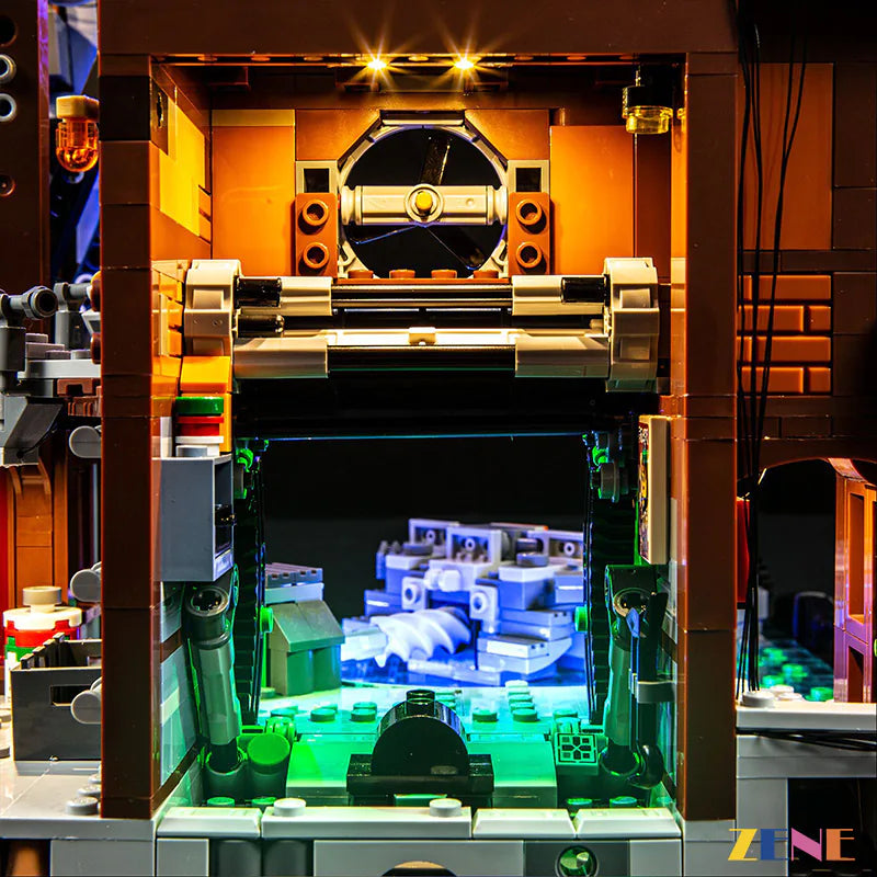 zene bricks Light Kit for LEGO NINJAGO Workshops #71837