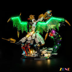 ZENE Bricks Light Kit for LEGO Ultra Dragon Battle #71872
