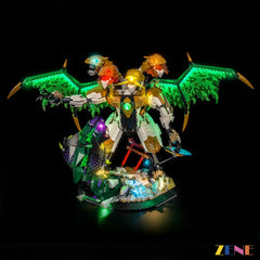 ZENE Bricks Light Kit for LEGO Ultra Dragon Battle #71872