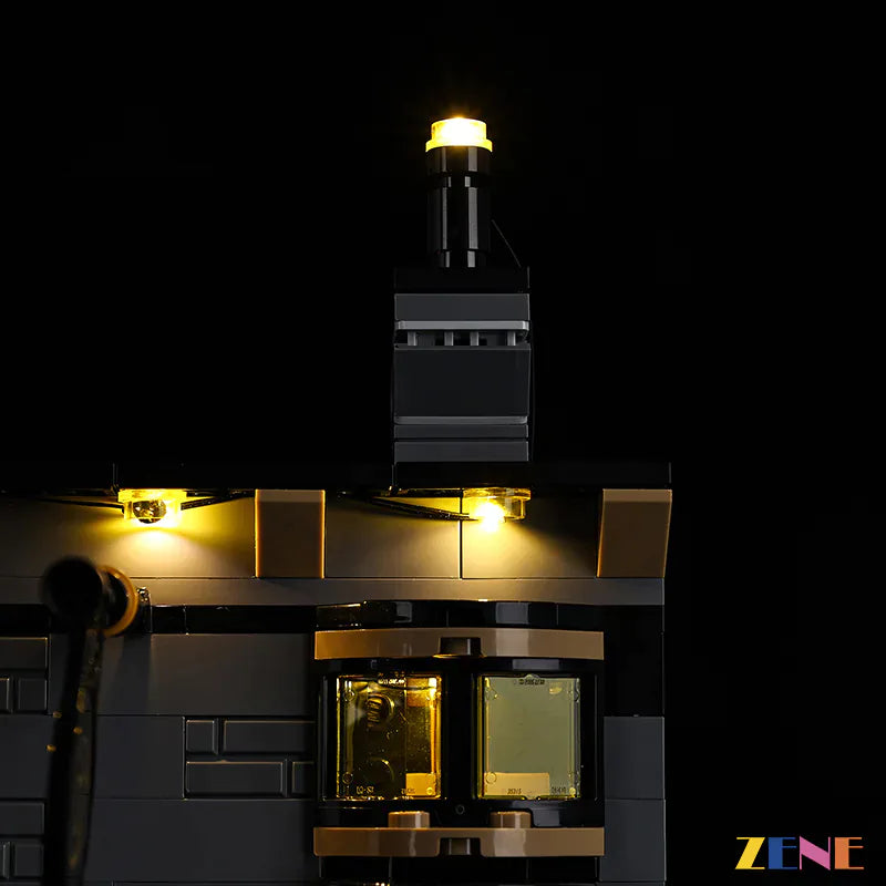 zene bricks Light Kit for LEGO Ollivanders Madam Malkin's Robes #76439