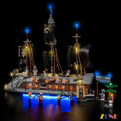 ZENE Bricks Light Kit for LEGO Garp's Marine Battleship #75646