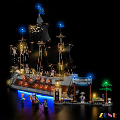ZENE Bricks Light Kit for LEGO Garp's Marine Battleship #75646