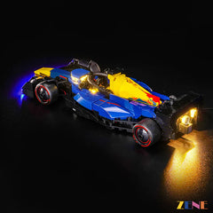 Light Oracle Red Bull Racing RB20 F1 Race Car 77243