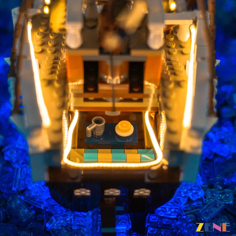 zene bricks LEGO Going Merry Pirate Ship #75639 Light Kit for One Piece