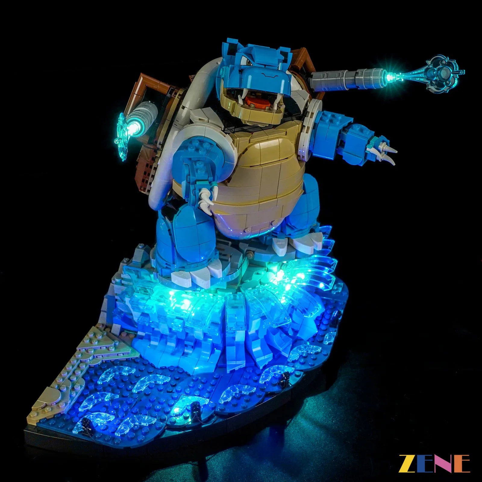 zene bricks Light Kit for Pokémon Venusaur Charizard and Blastoise #72153