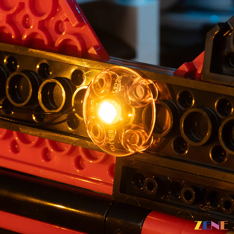 zene bricks Light Kit for LEGO Scrapyard with Cars #60472