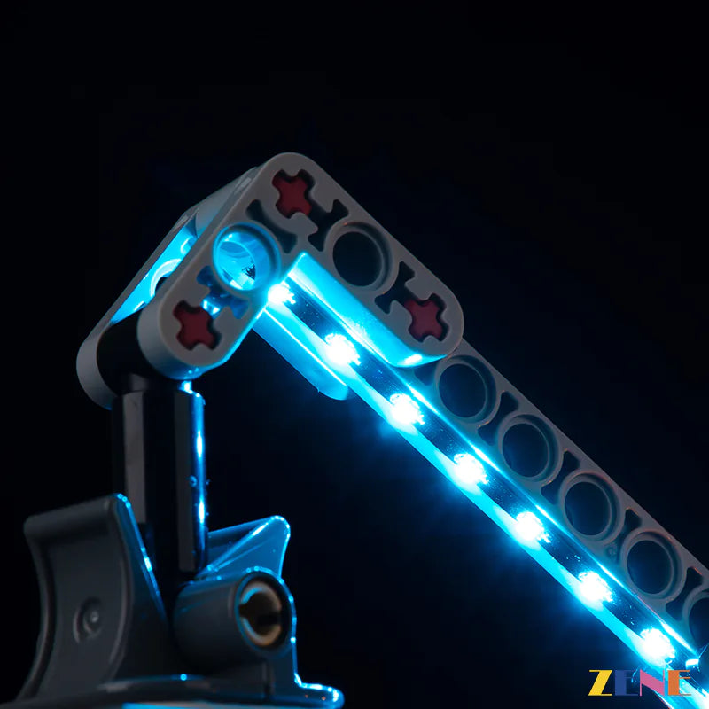 zene bricks Light Kit for LEGO Scrapyard with Cars #60472