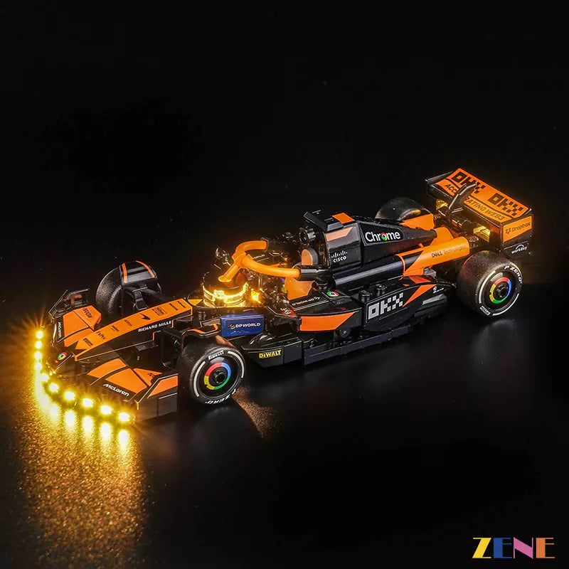 zene bricks Light Kit for LEGO McLaren F1 Team MCL38 Race Car 77251