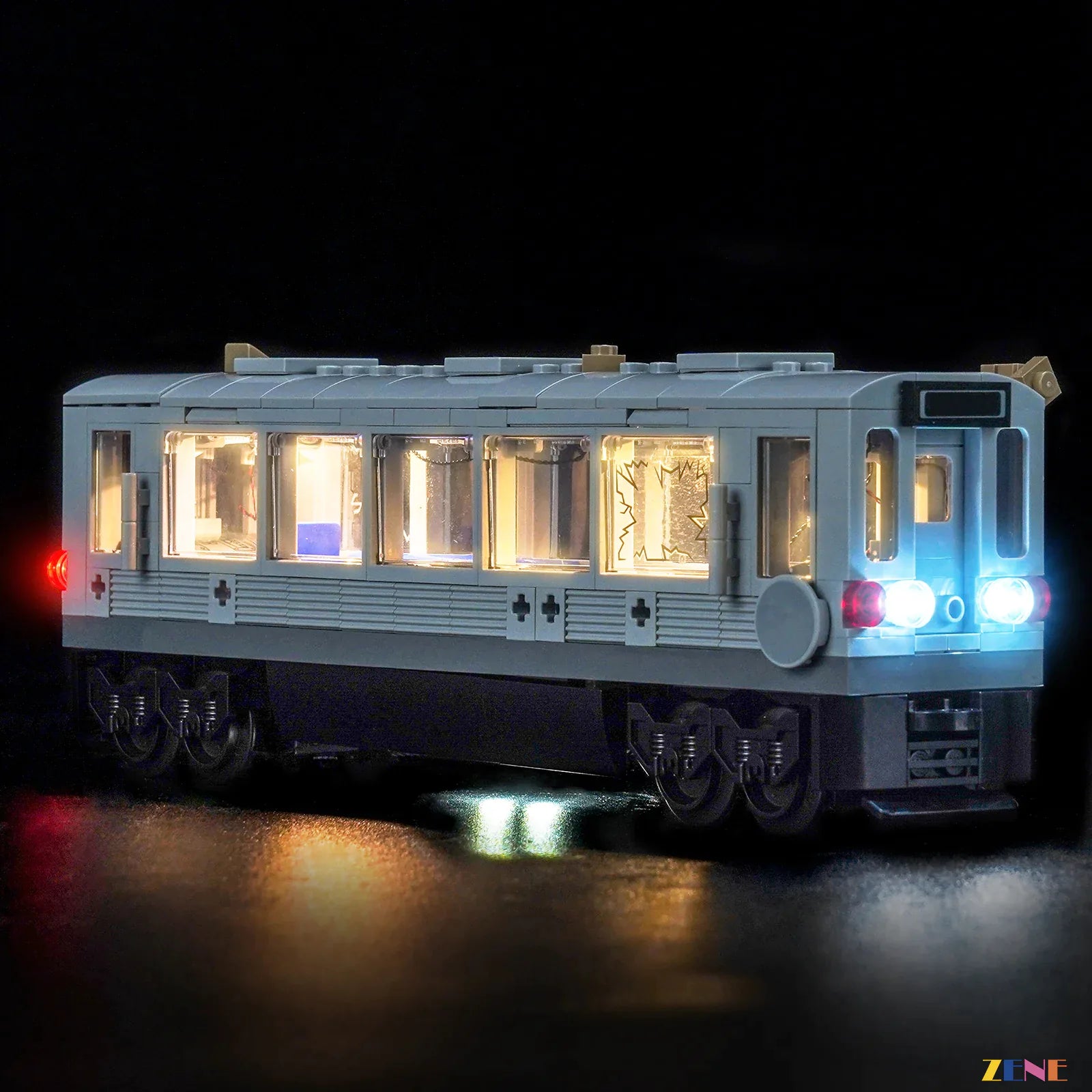 zene bricks LEGO Spider-Man vs. Doc Ock Subway Train Scene Light Kit for #76321