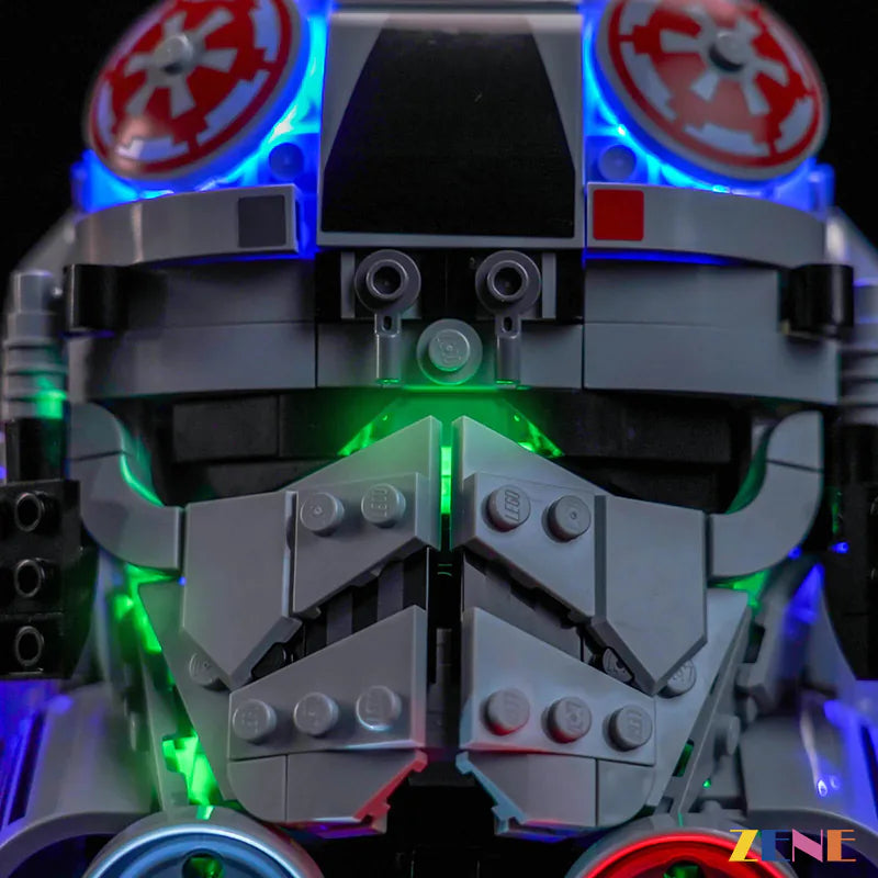 zene bricks Light Kit for LEGO AT-AT Driver™ Helmet #75429
