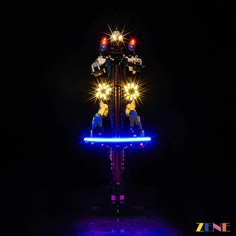 zene bricks Light Kit for LEGO Battle Droid with STAP #75428