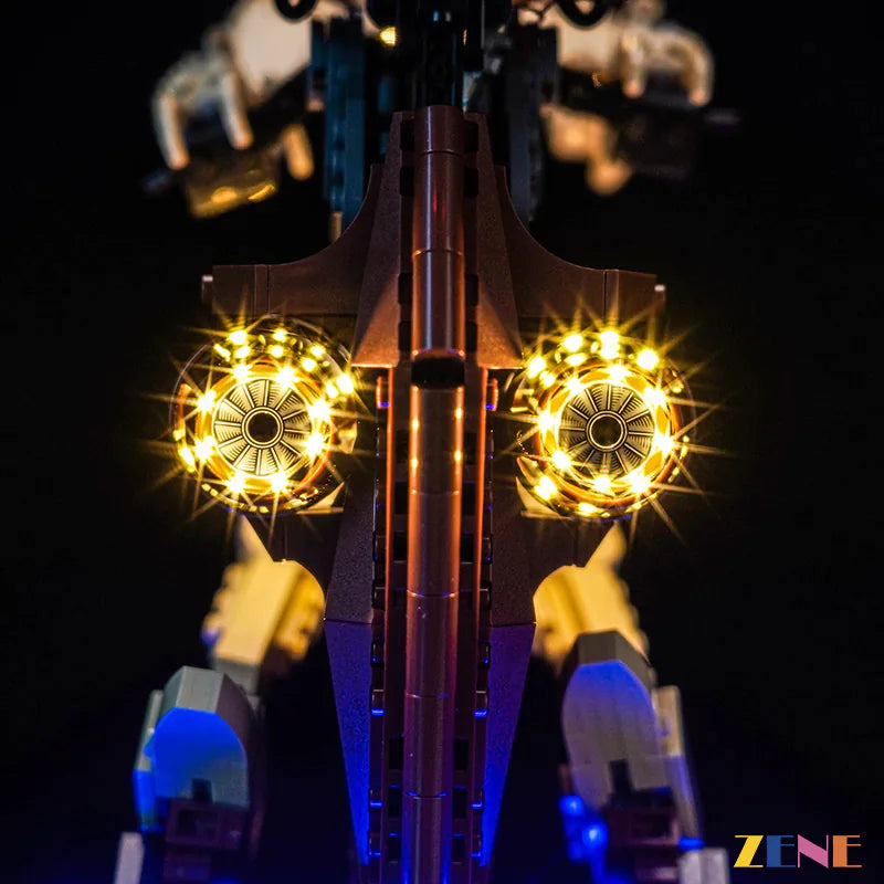 zene bricks Light Kit for LEGO Battle Droid with STAP #75428