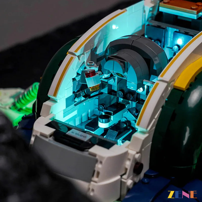 zene bricks Light Kit for LEGO Jango Fett's Firespray-Class Starship #75409