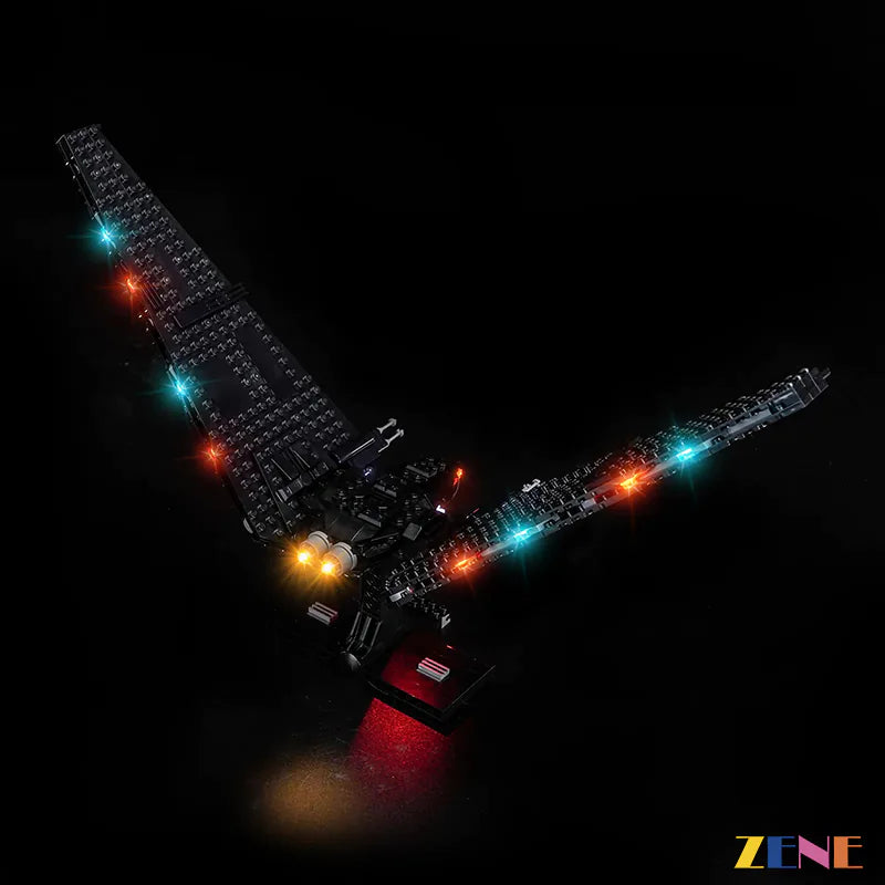 zene bricks Light Kit for LEGO Kylo Ren's Command Shuttle #75406