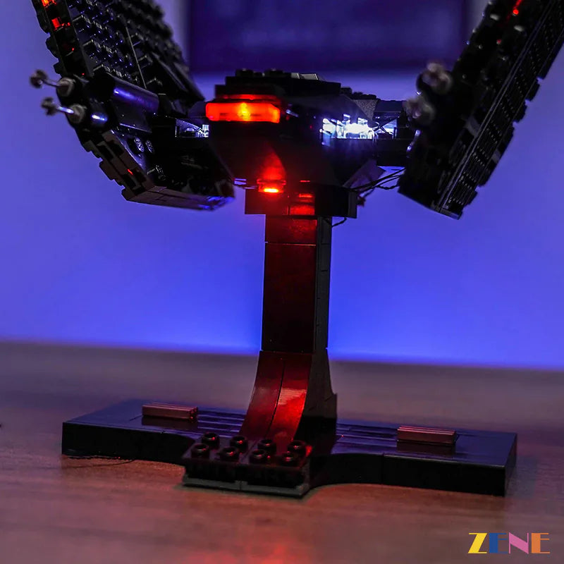 zene bricks Light Kit for LEGO Kylo Ren's Command Shuttle #75406