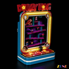 ZENE Bricks Light Kit for LEGO Donkey Kong Arcade #72051
