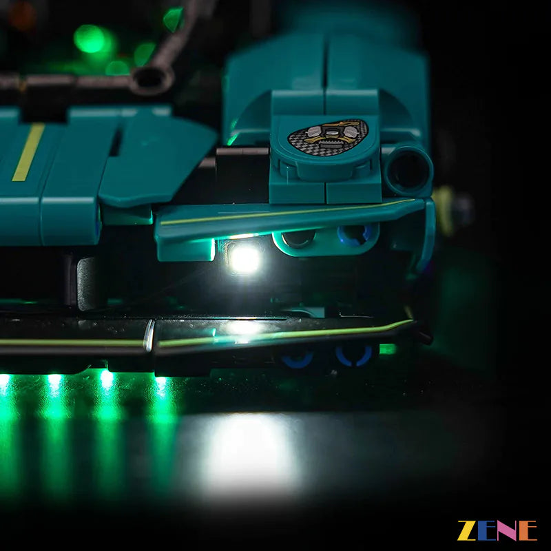 zene bricks Light Kit for LEGO Aston Martin Valkyrie #42208