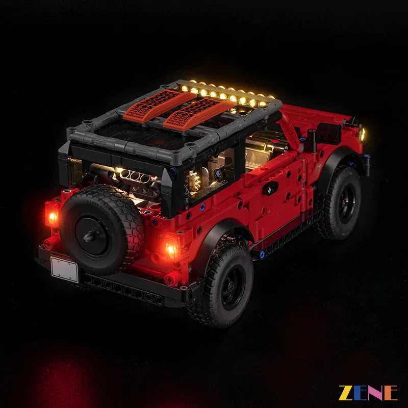 zene bricks LEGO Ford Bronco SUV Light Kit for #42213