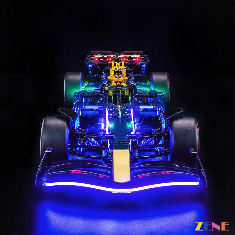 zene bricks Light Kit for LEGO F1 Car Oracle Red Bull Racing RB20 #42206