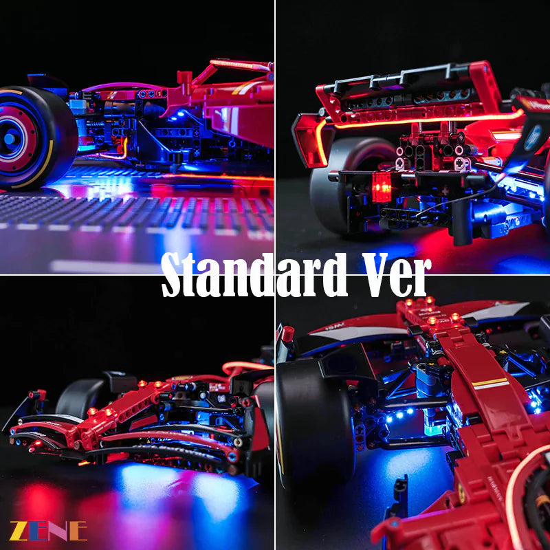zene bricks Light Kit for LEGO Ferrari F1  Car SF-24 #42207