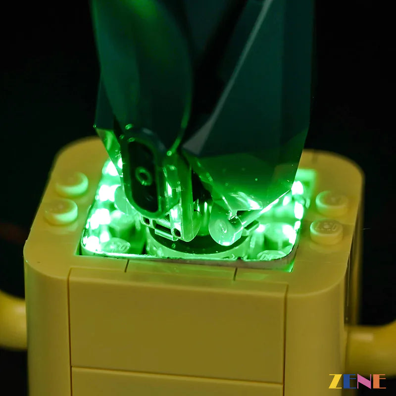 zene bricks Light Kit for LEGO Happy Plants #10349